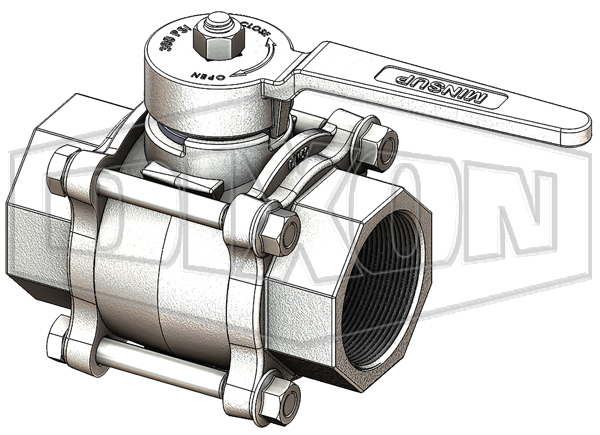 Minsup Econovalve Female Ball Valve